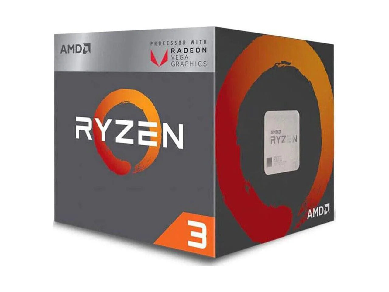 Ryzen 3 4100 3.8Ghz 4-Core AM4 Processor with Wraith Stealth Cooler - 100-100000510BOX